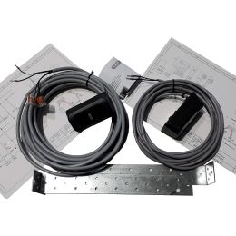 Ceiling shut-off set with light barrier