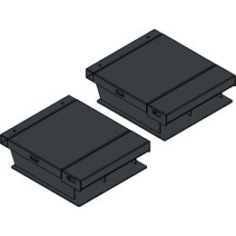 Extensions for running rails ATH Four Lift 55/65 (set)
