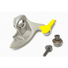 Steel mounting head for external spokes (adapter Ø 28.25mm)