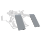 Überflur-KIT RAL7016 für Scherenhebebühne  ATH SH5000H/HA/Cross Auffahrrampen & Abdeckbleche